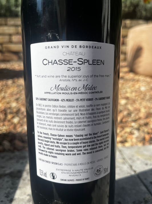 Chasse spleen 2015