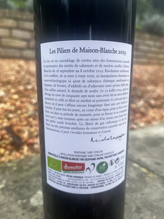 Piliers maison blanche 2019